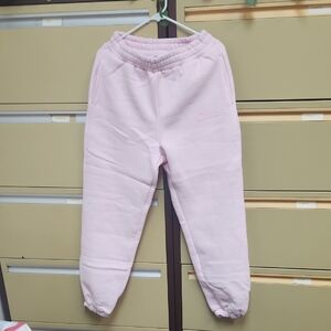 Comfrt Light Pink Women's Cozy Minimalist Sweatpants -Medium